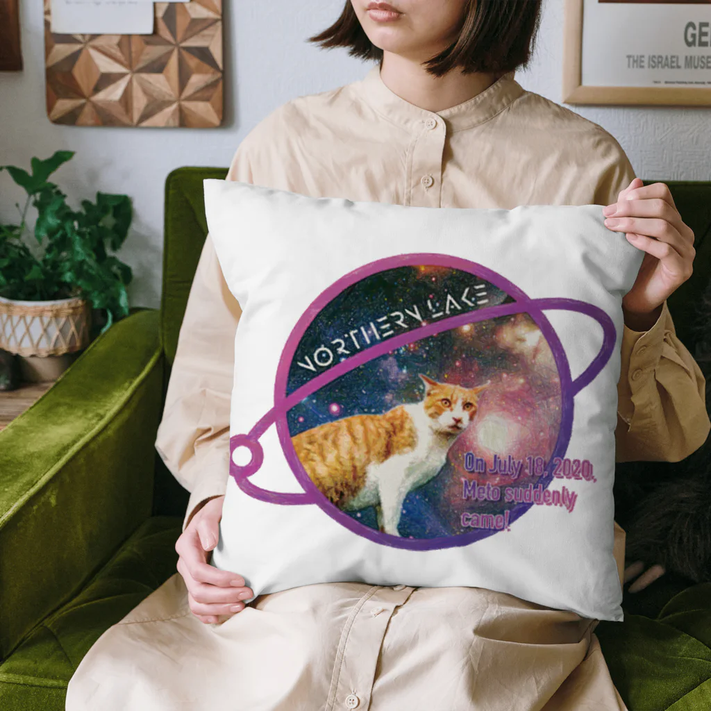 Loveuma. official shopのSpace cat meto by NLD Cushion