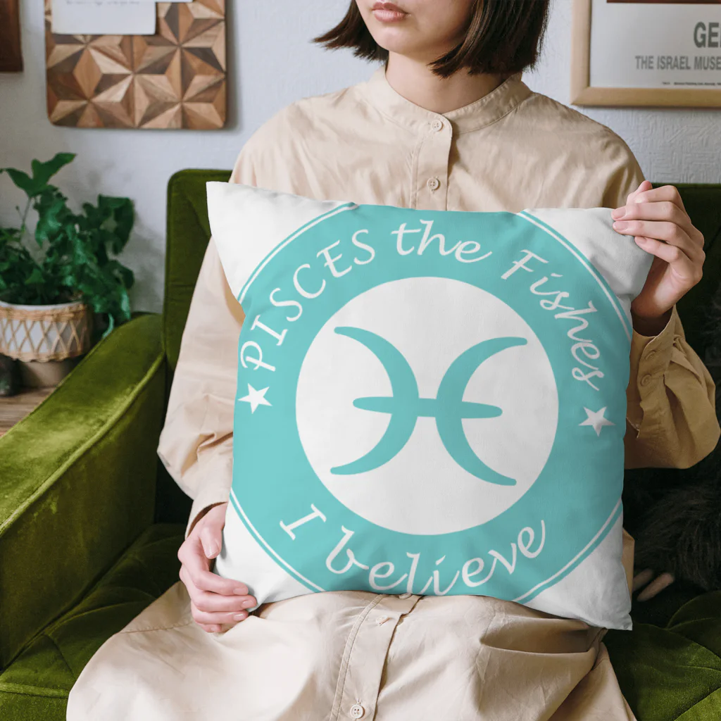 Yuko’ｓ Galleryの12星座キーフレーズ&パワーカラー～うお座～ / 12 zodiac key phrase & power colour - Pisces - Cushion