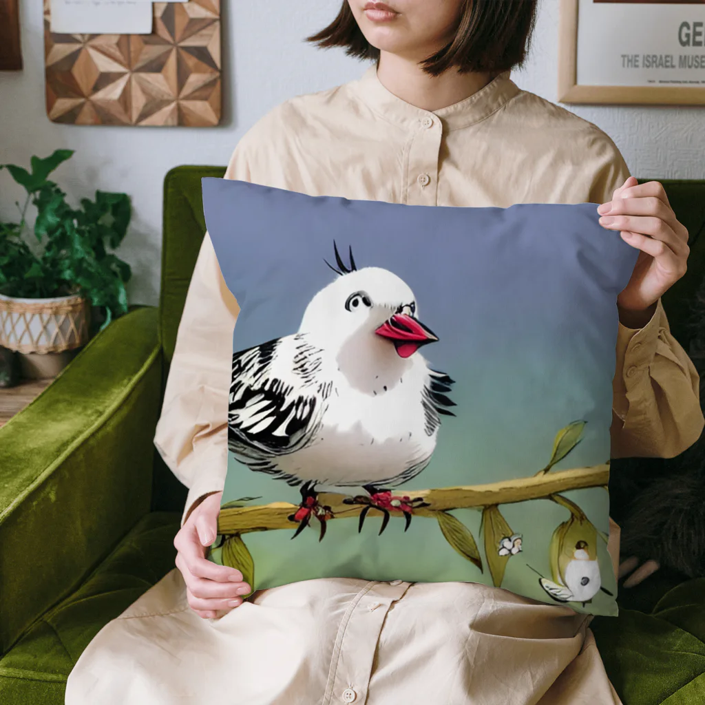 鳥愛のとらとりオリジナル Cushion