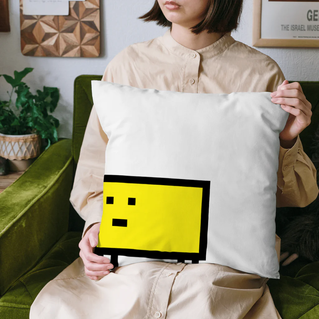 1080shopの黄色しかく。 Cushion