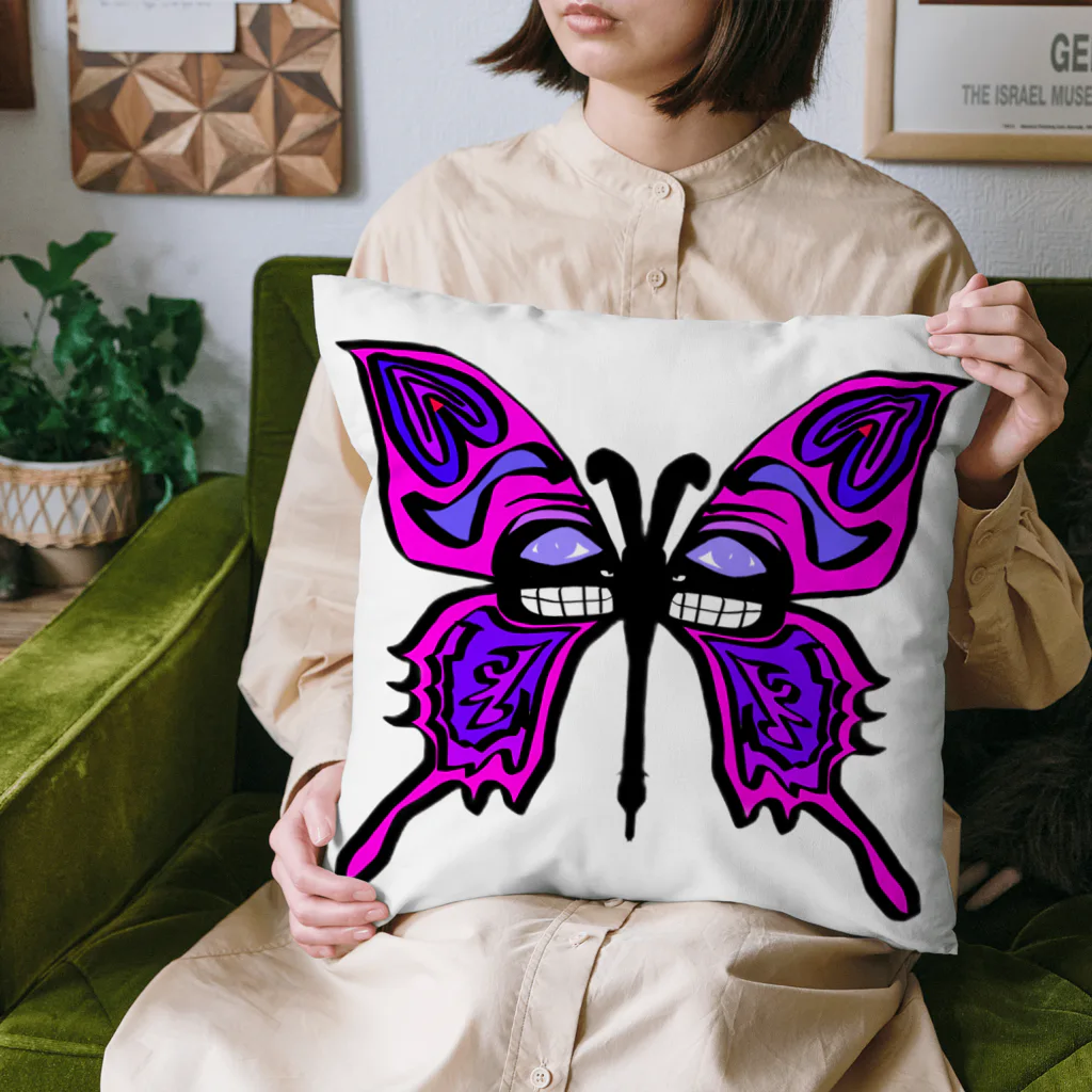 AOiLABOのstrange butterflies Cushion