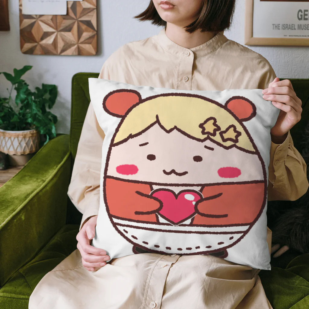 ひなこ婆ちゃんのもふもふぽよんぽよん Cushion