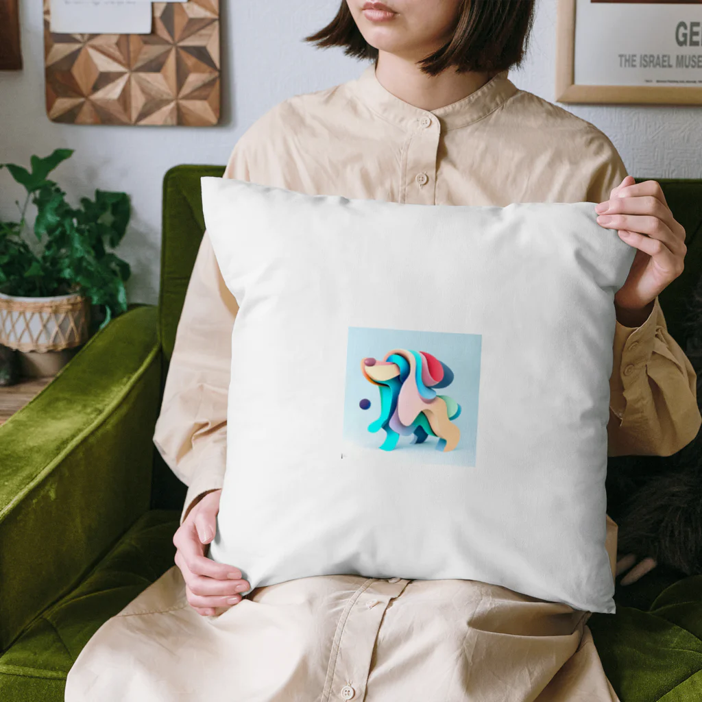 sweetsmailstudioの創造模型　わんちゃん Cushion