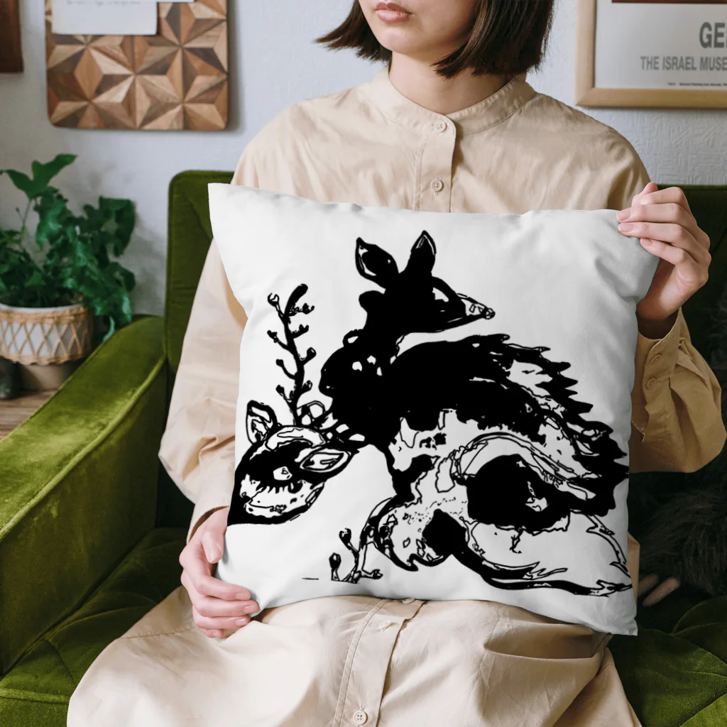 Torazoのキロク(亀鹿) Cushion