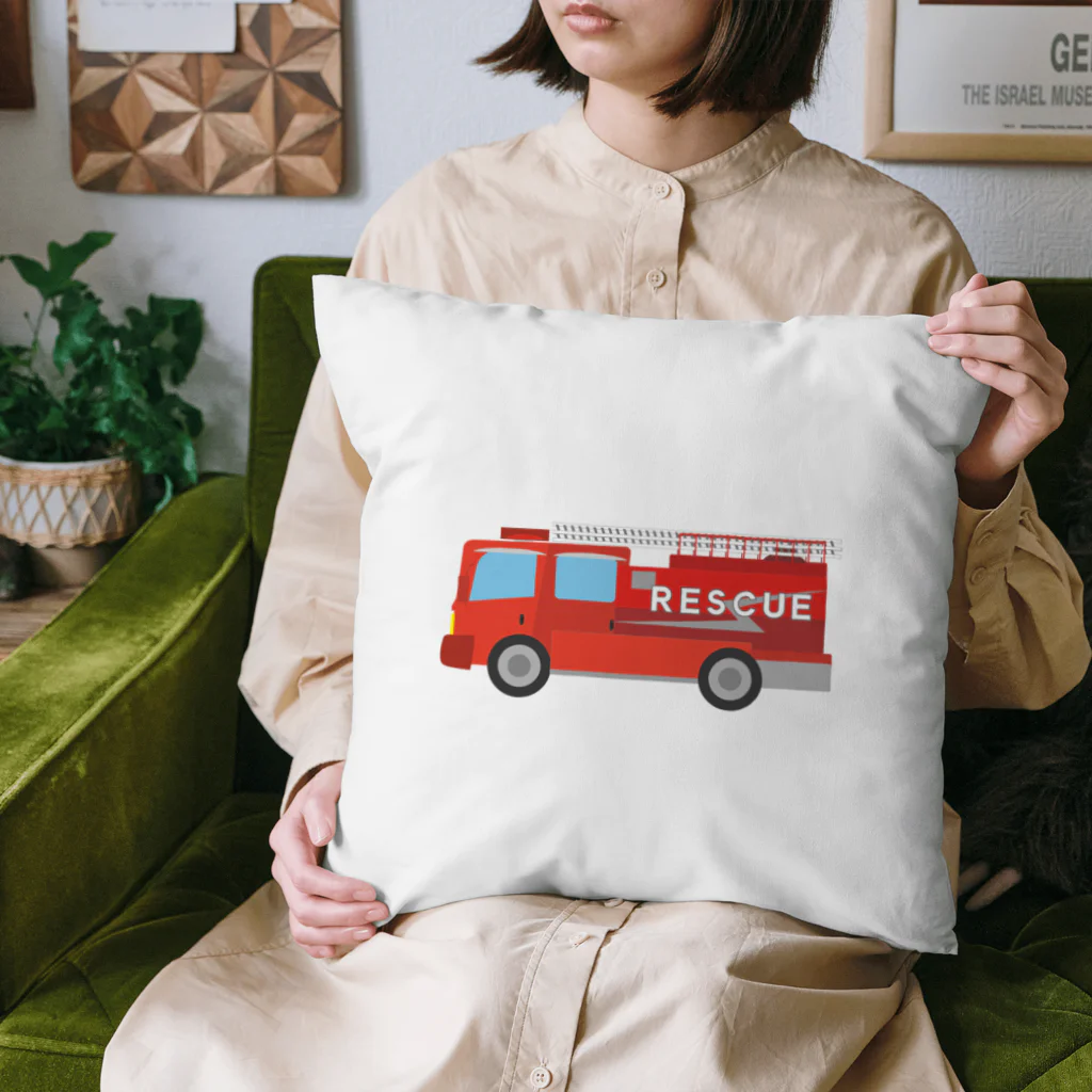 chicodeza by suzuriのレスキュー車 Cushion