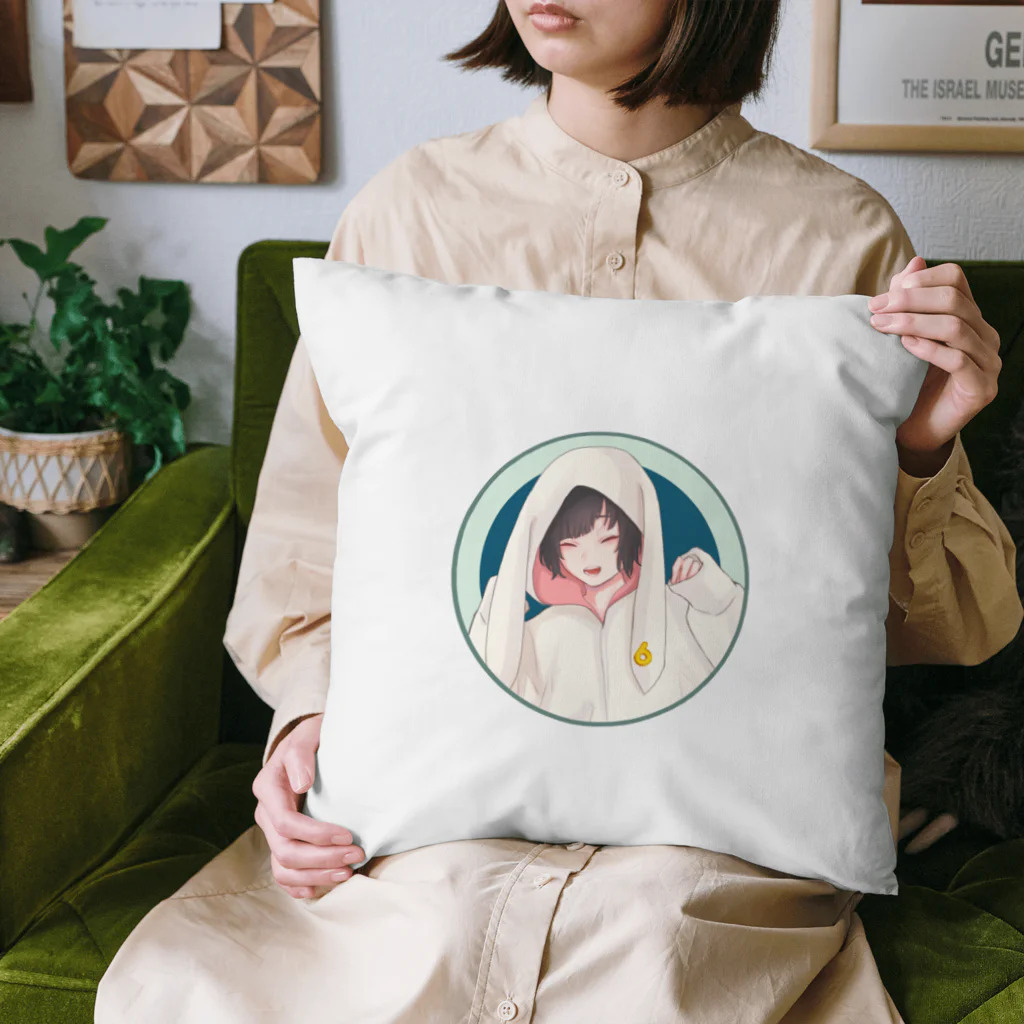 ユサユサしてるキャラクターショップの６な気分：初夏なカラーでユサユサ Cushion