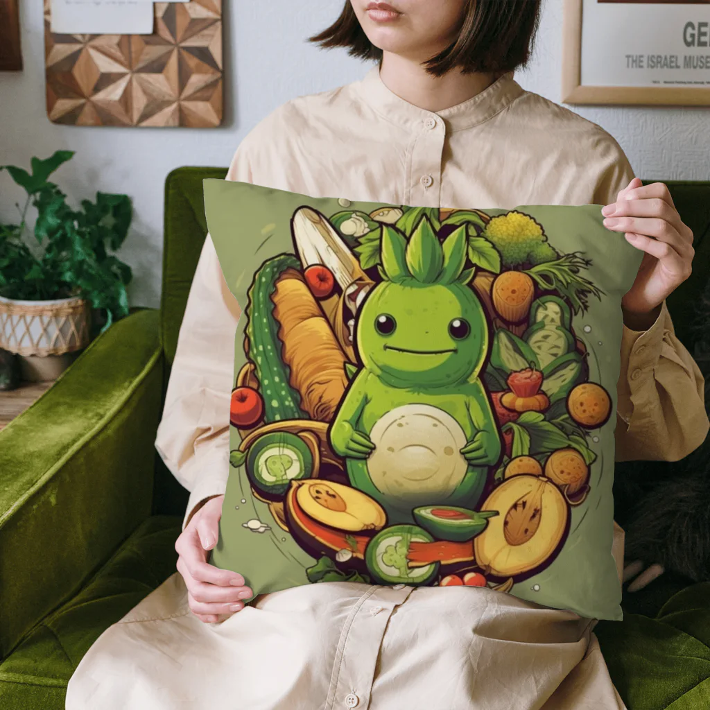 像さんのKappa's Cucumber Cuisine2 Cushion