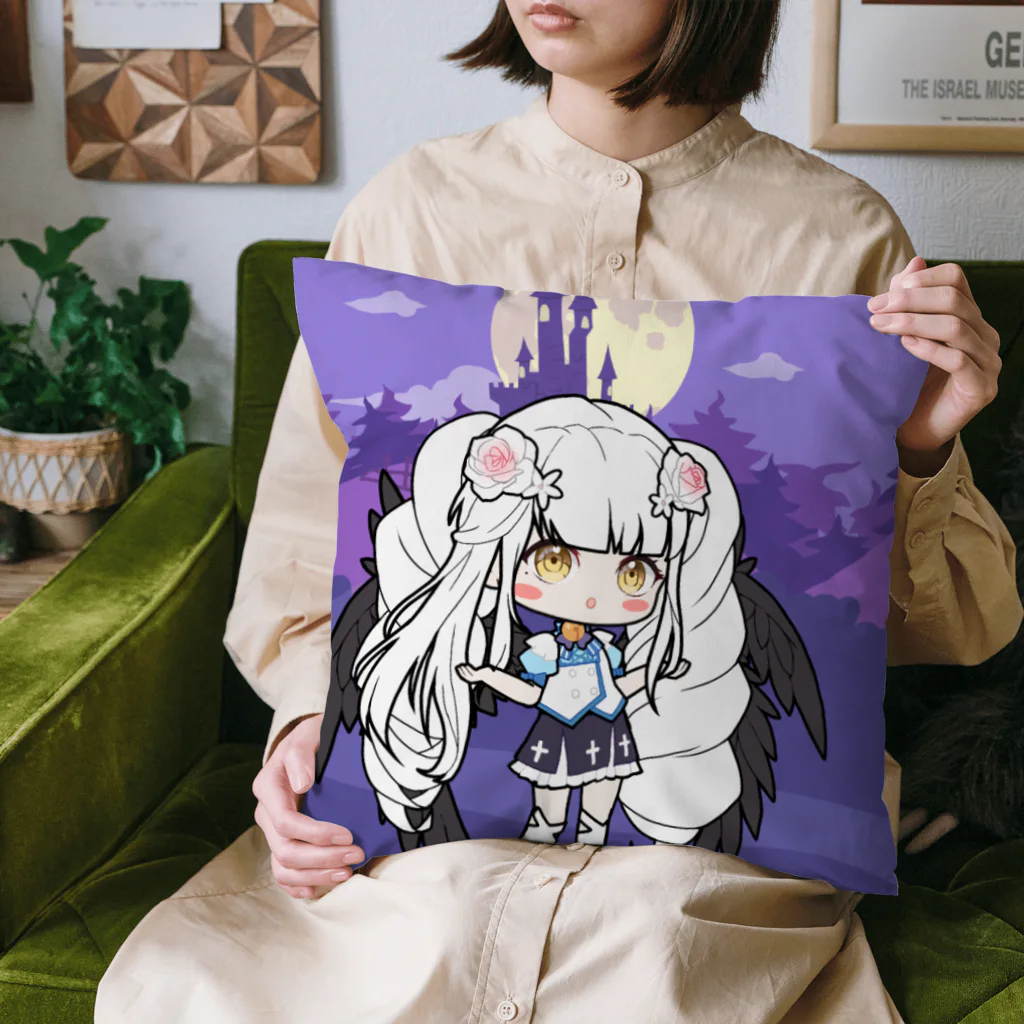 Valkyrie_Devilのヴァルキュゥべえ&エンジェるんクッション Cushion