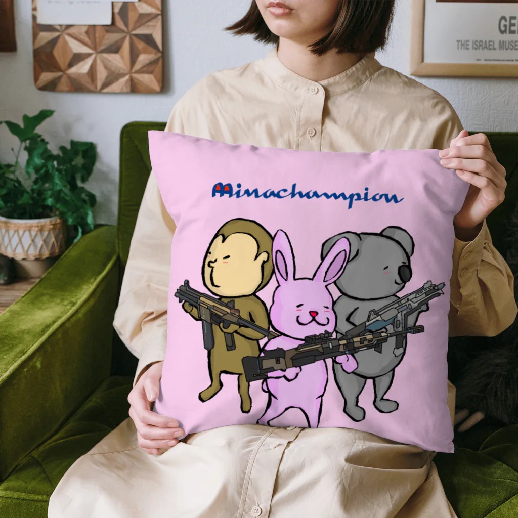 NIPPER_STOREの"Mina"chaｍpion【動物シリーズ】 Cushion