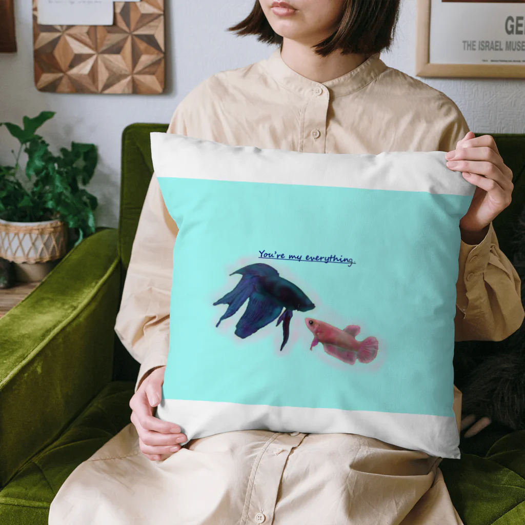 ♡BE HAPPY♡の恋する魚たち Cushion