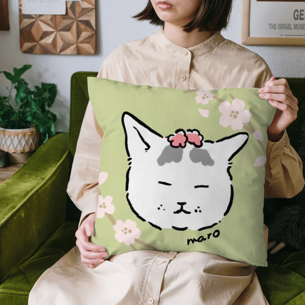 まるまろにゃんずのまるまろにゃんず Cushion