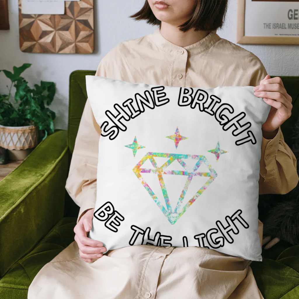 jsprintstudioのShine Bright, Be the Light クッション