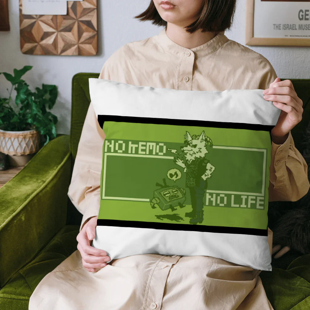 HIDDEN FANGのNO KEMO　NO　LIFE Cushion