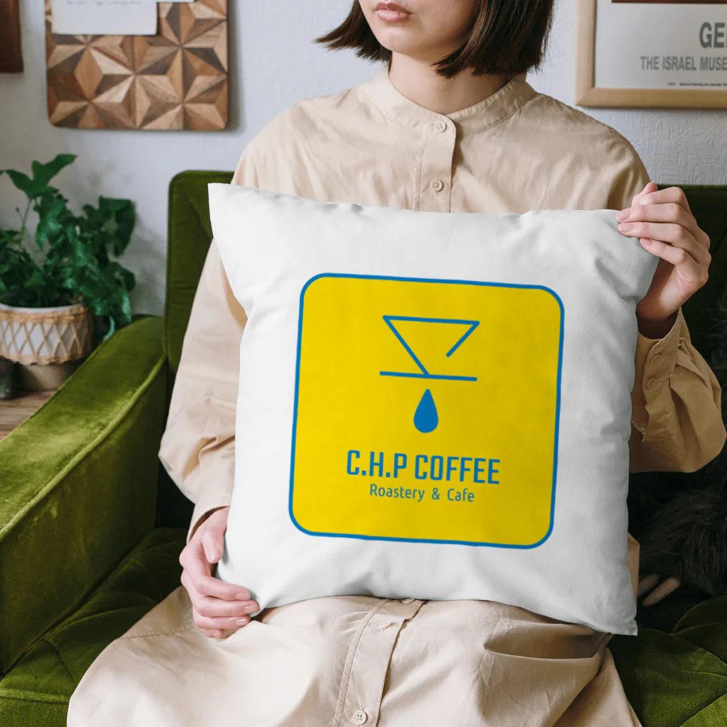 【公式】C.H.P COFFEEオリジナルグッズの『C.H.P COFFEE』ロゴ_03 クッション