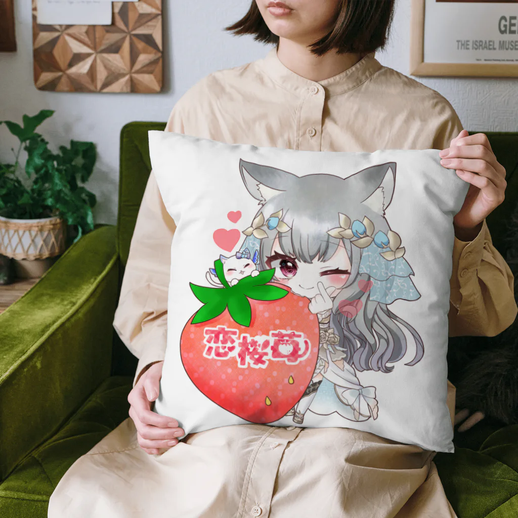 恋桜苺(あおい)🍓🐈のくつろぐ時も✨️寝る時も😴 Cushion