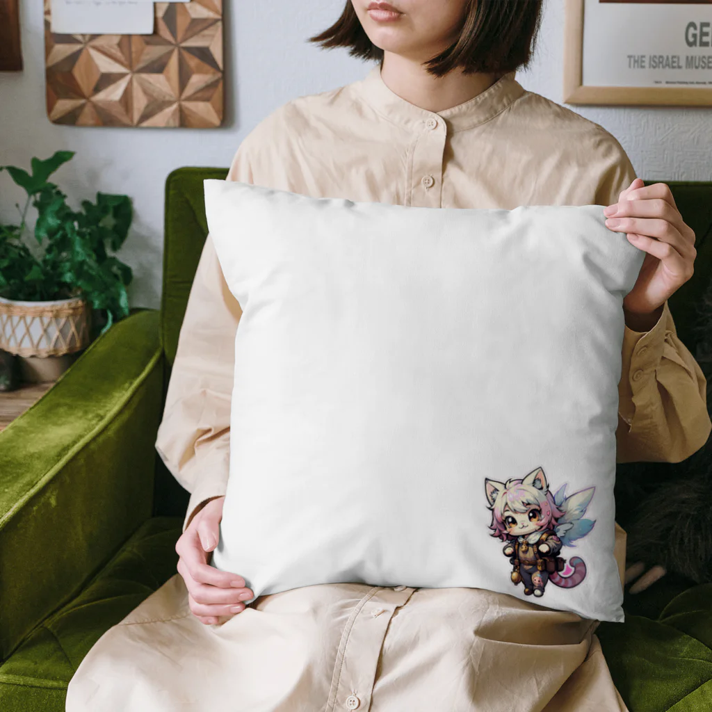 SAYURIAのPinkCat Cushion