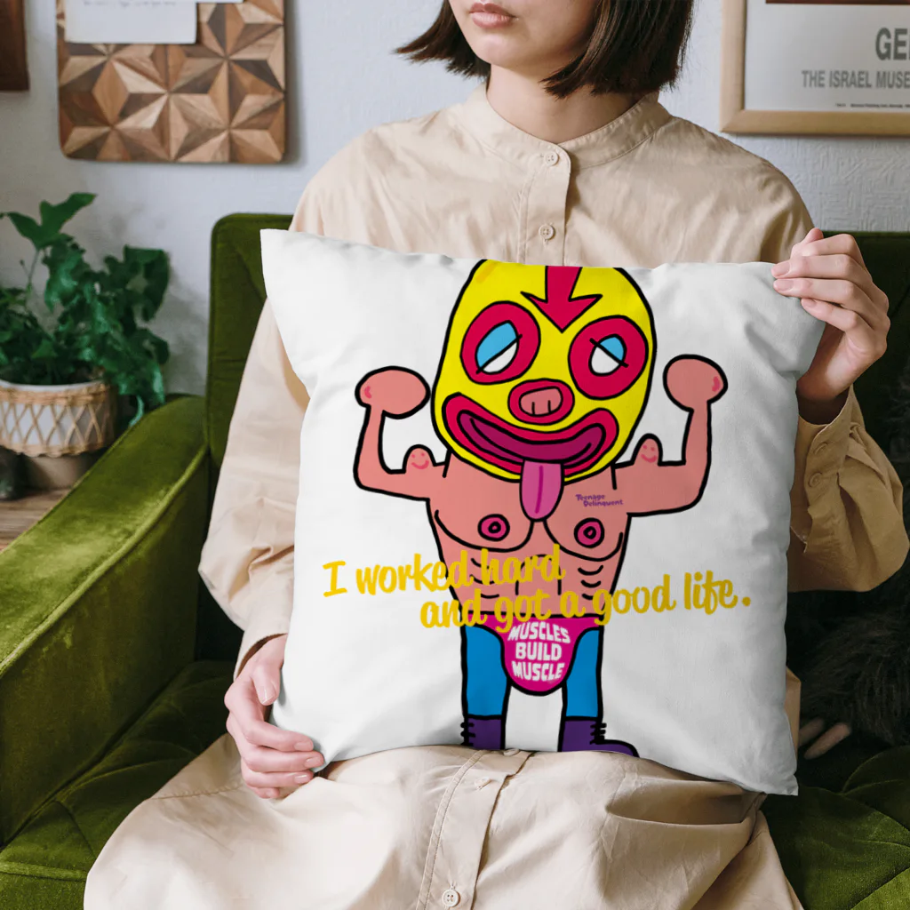 ドレメヒロコのマッソビルドゥ Cushion