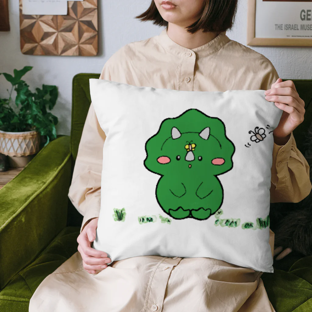 とりとりかむぱにーのとくちゃんとちょうちょ Cushion