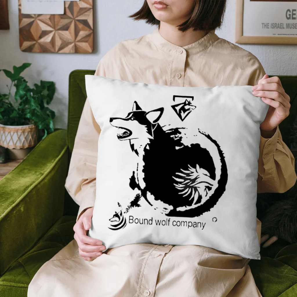 光学大佐　公式サイト【Bound  wolf company】の【公式】BOUND　WOLF　COMPANY　ロゴ入りグッズ Cushion