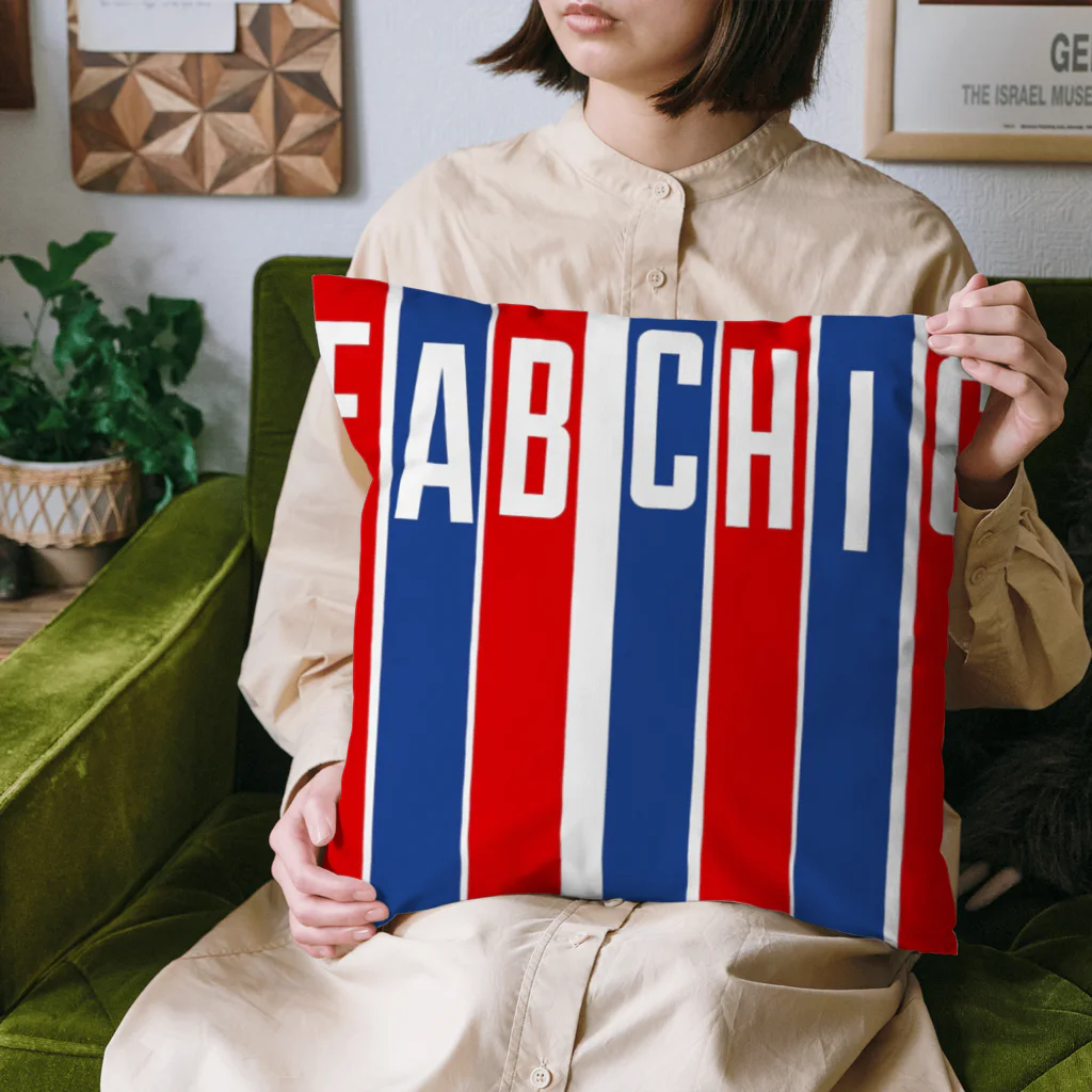 fab chic ファブシックのトリコロールfab chic Cushion