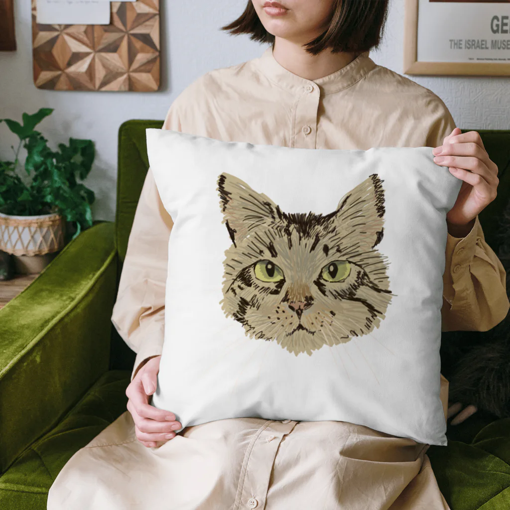 tekitekelyのアトムさんはねこ！ Cushion