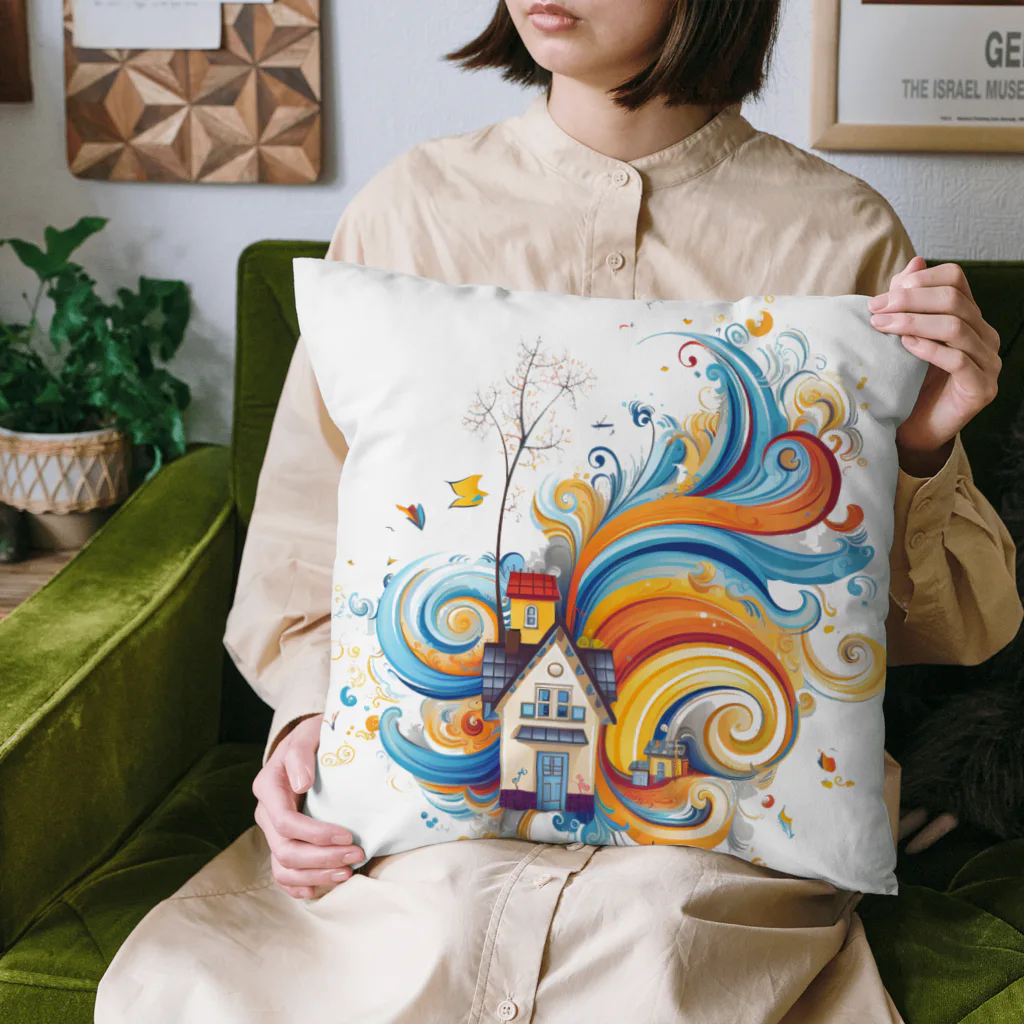 BunnyBloomのColorful windy Cushion