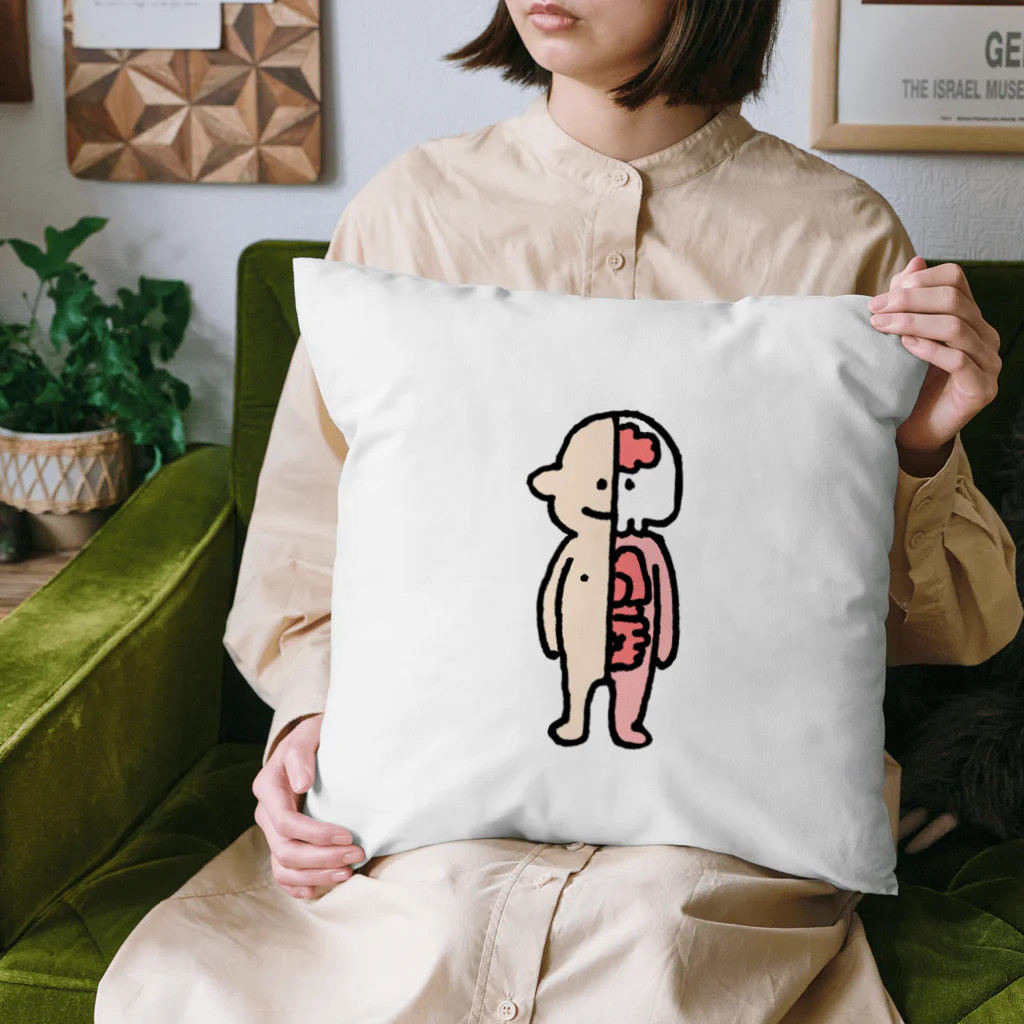 tORInoEのジンタイモケーくん Cushion