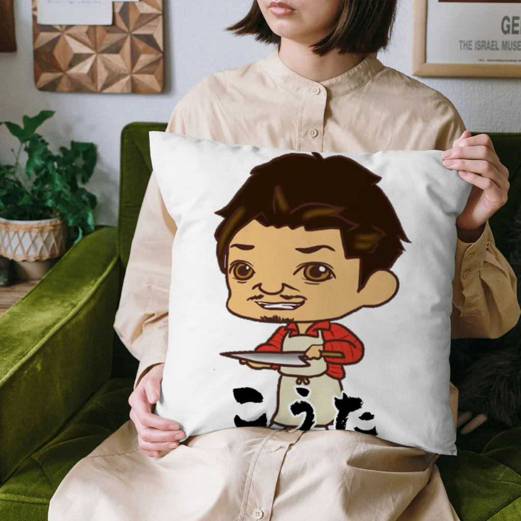 まいろ船長のネット販売所の町の魚屋さん Cushion