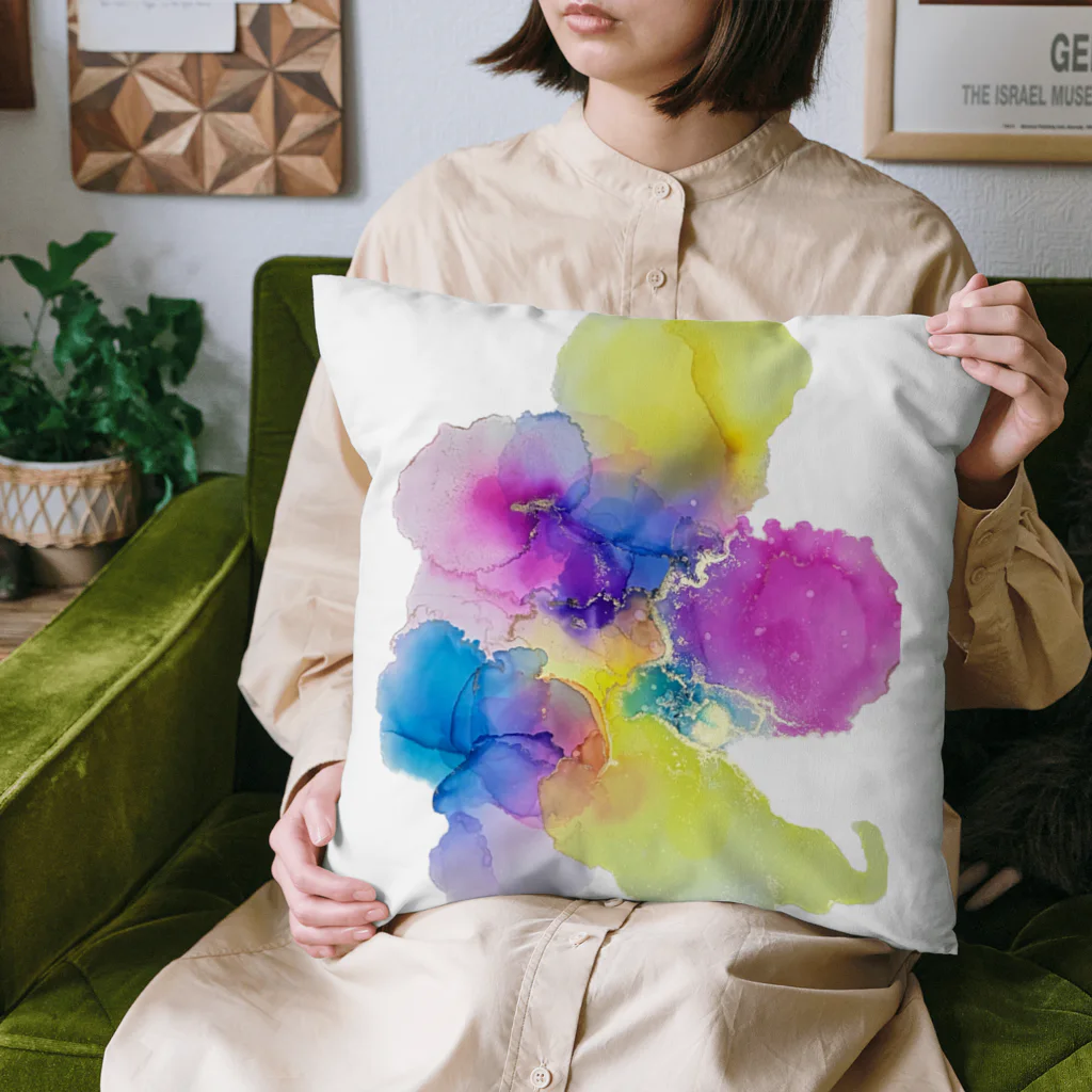 みゆ左衛門のcolorful Cushion