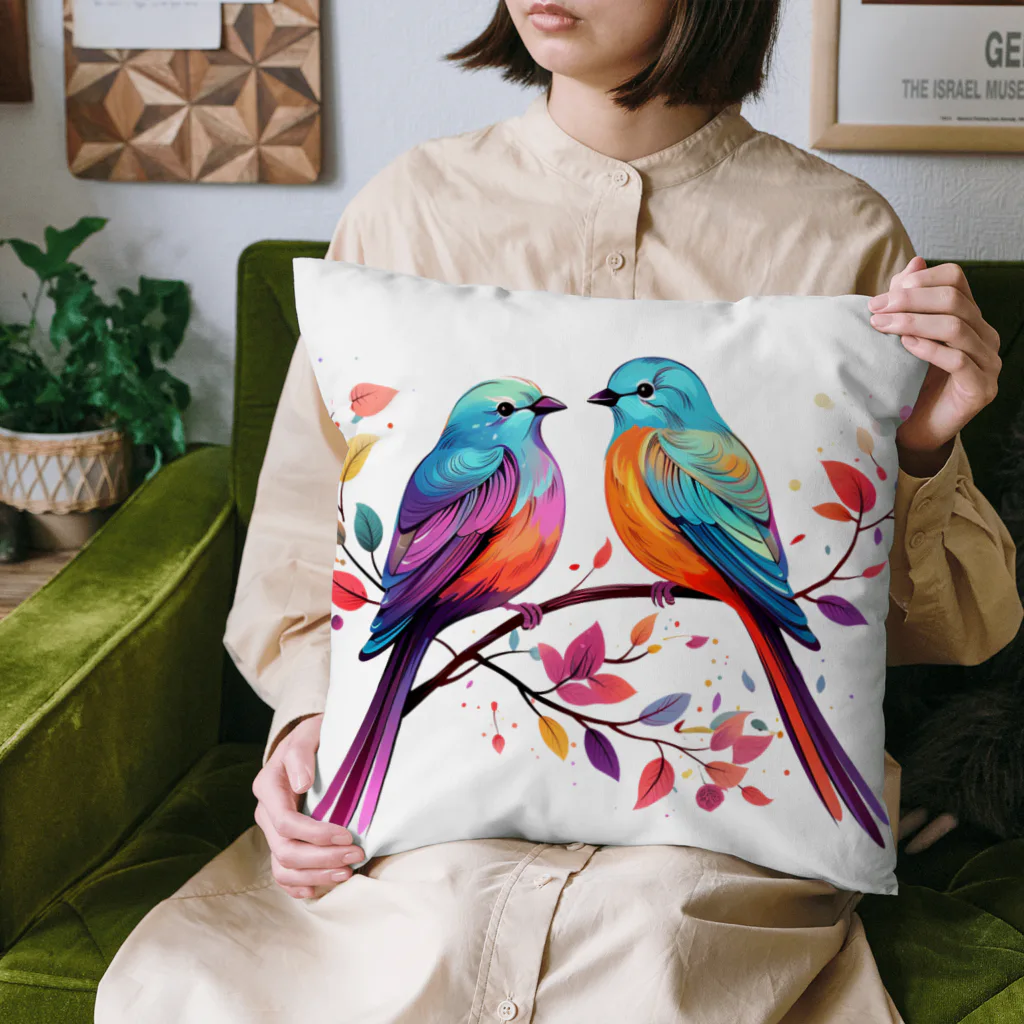 BunnyBloomのBirds in the Ramus Cushion