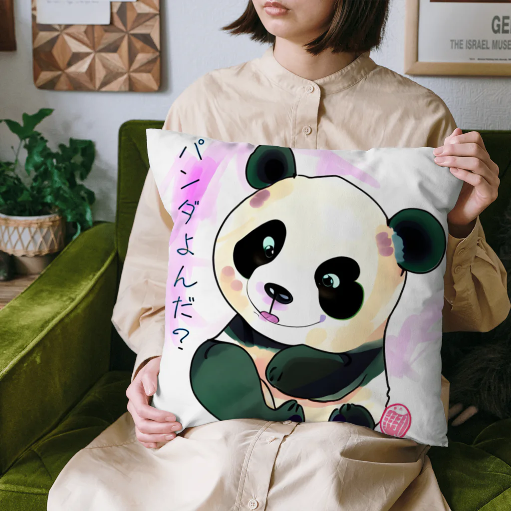 癒し屋のよばれたパンダくん Cushion