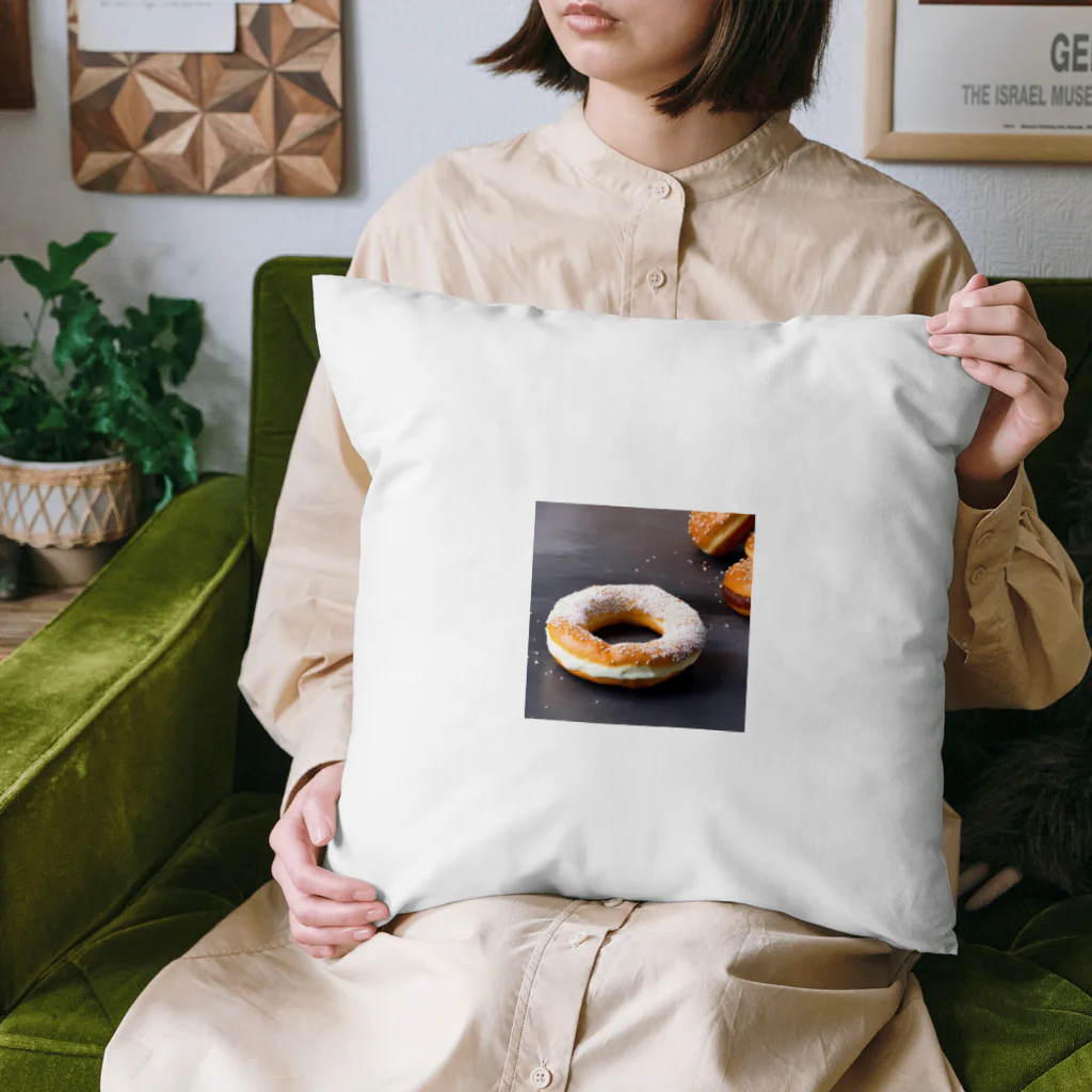 真希ショップの美味しそうなドーナツのグッズ Cushion