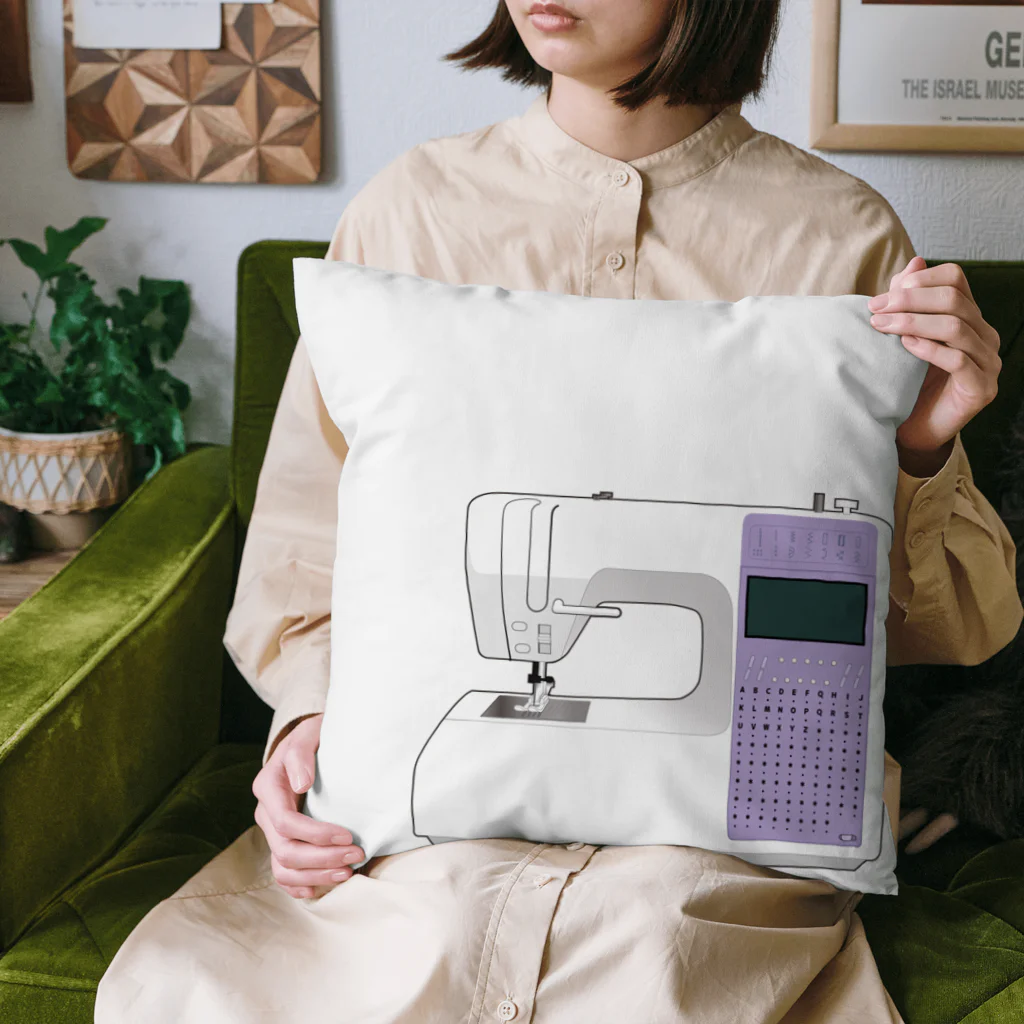 服の作り方と型紙うさこの洋裁工房の20年以上前のコンピューターミシン Cushion