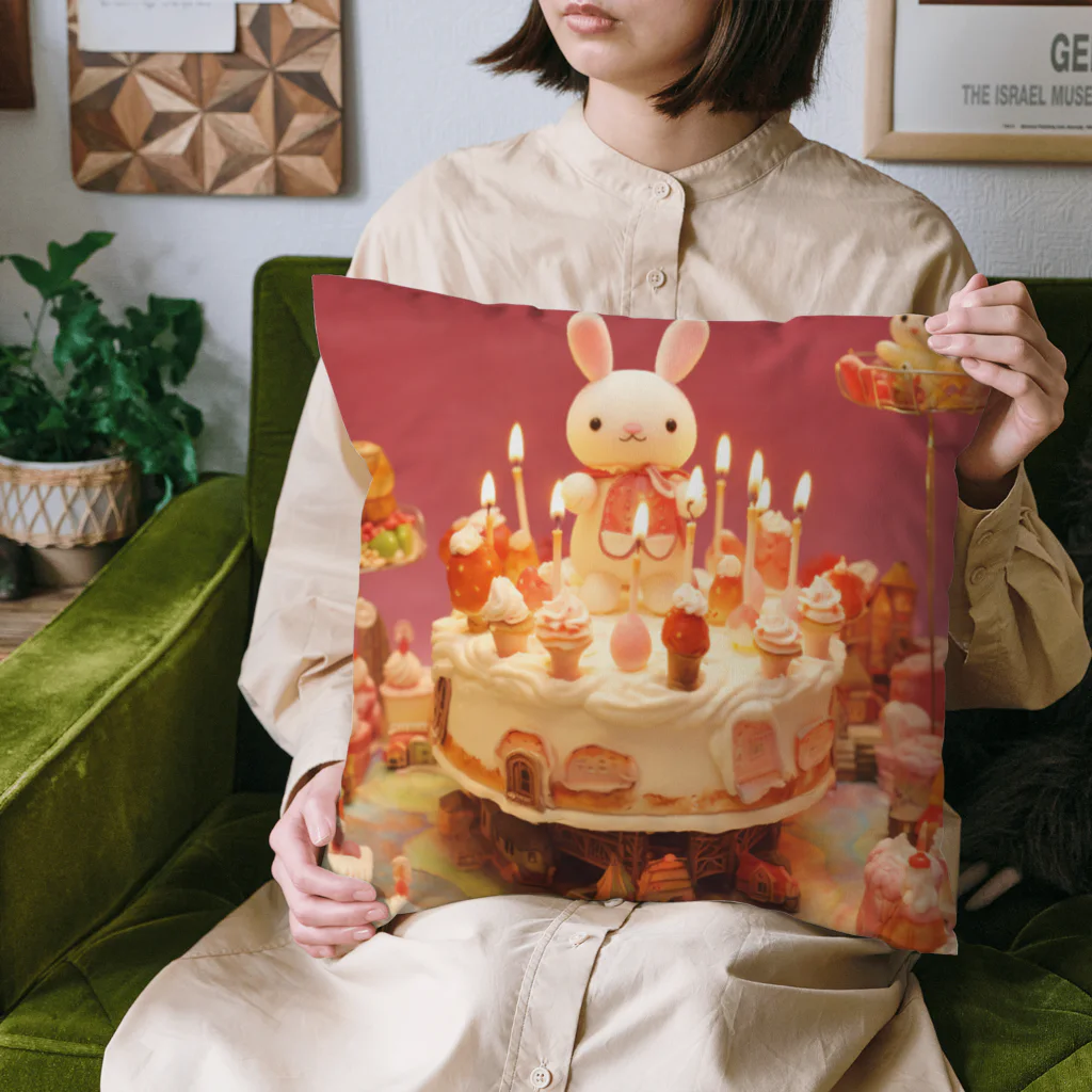 母子健康ショップのバースデー Cushion