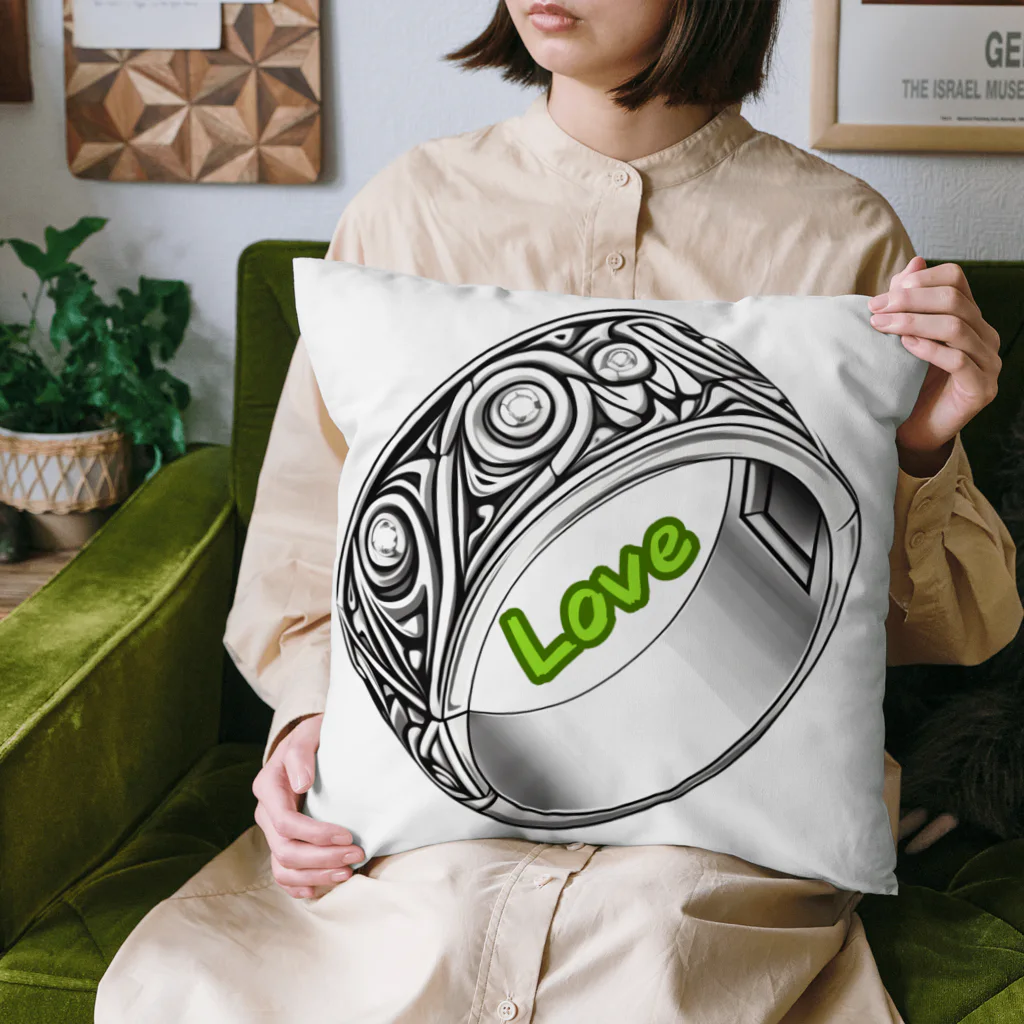 BunnyBloomのRing of love Cushion