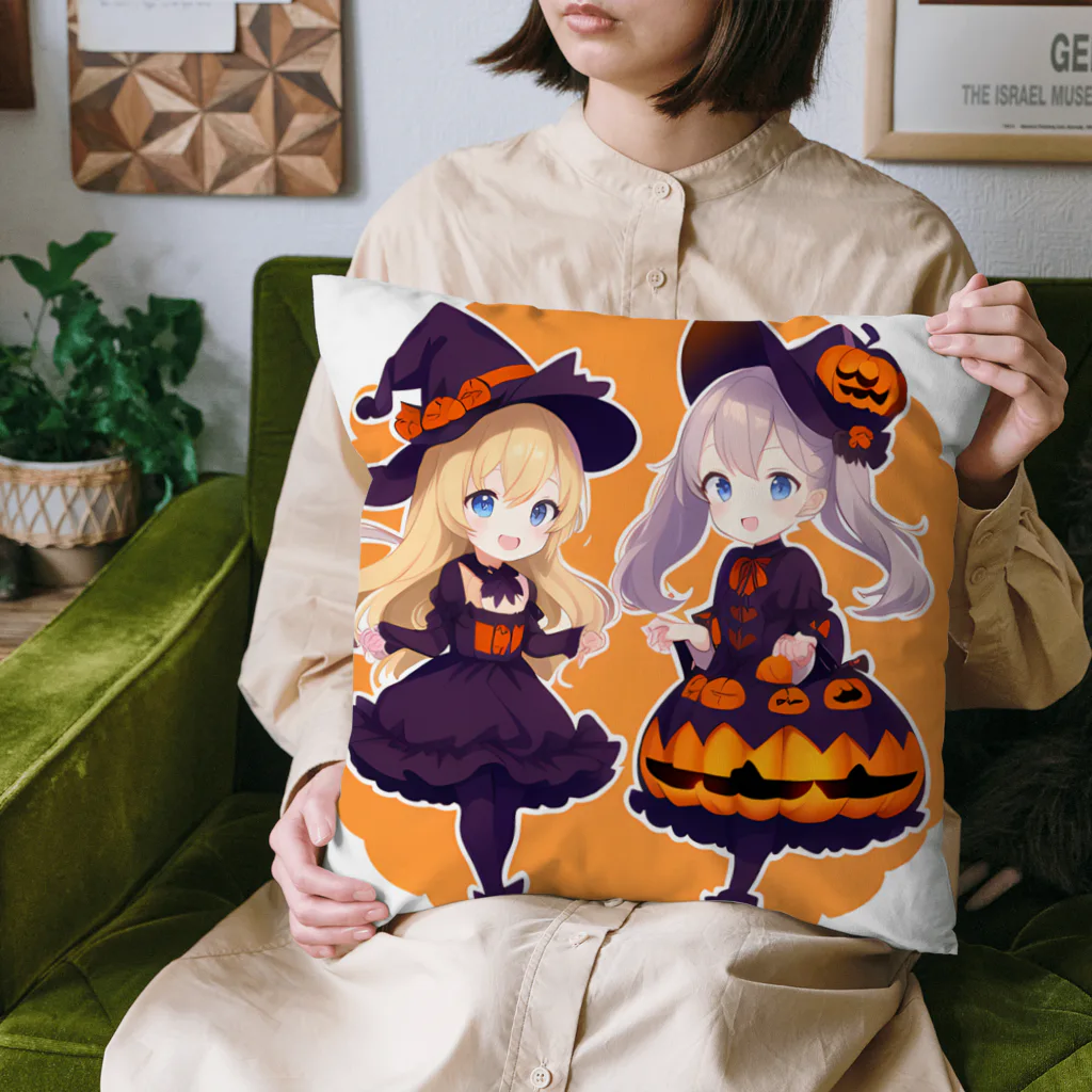 D.M@WORLDのハロウィンシスターズ Cushion