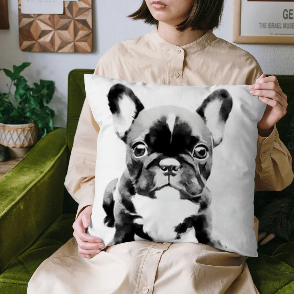 soramame1119のフレンチブルドックの仔犬グッズ Cushion
