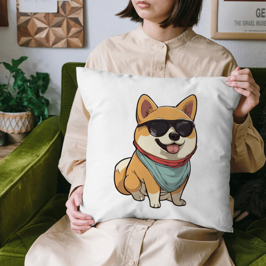 lilymummy リリマミのイカした柴犬 Cushion