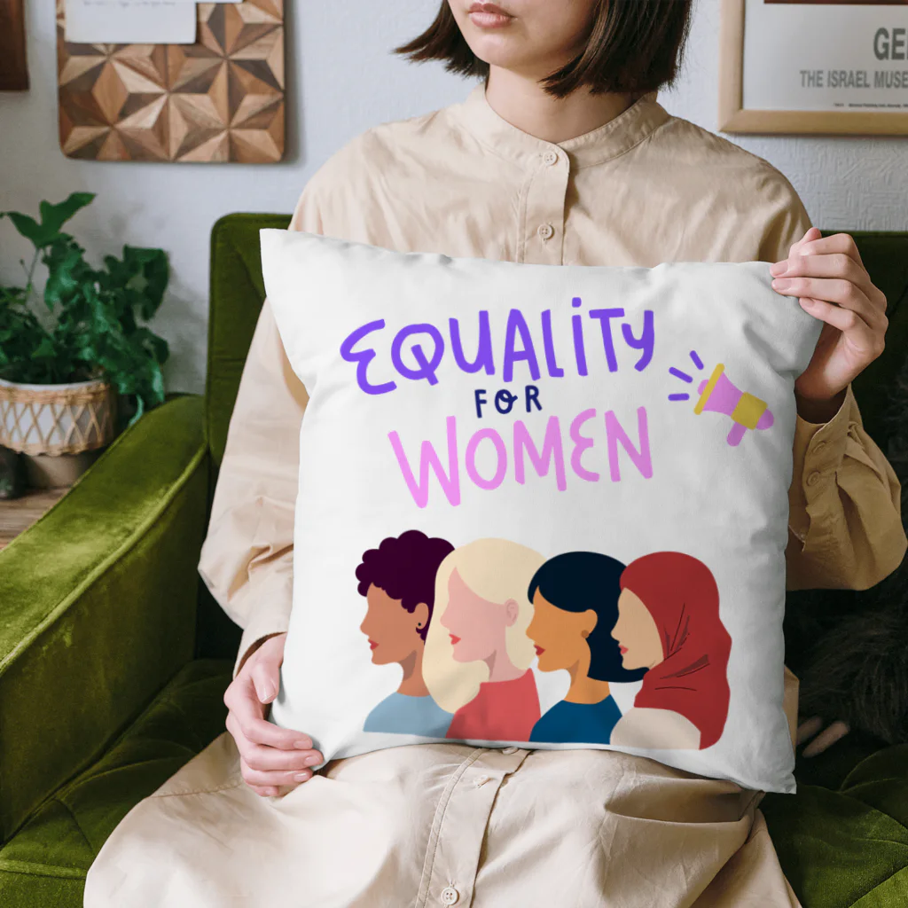 GG Voice & ActionのEquality for Women クッション