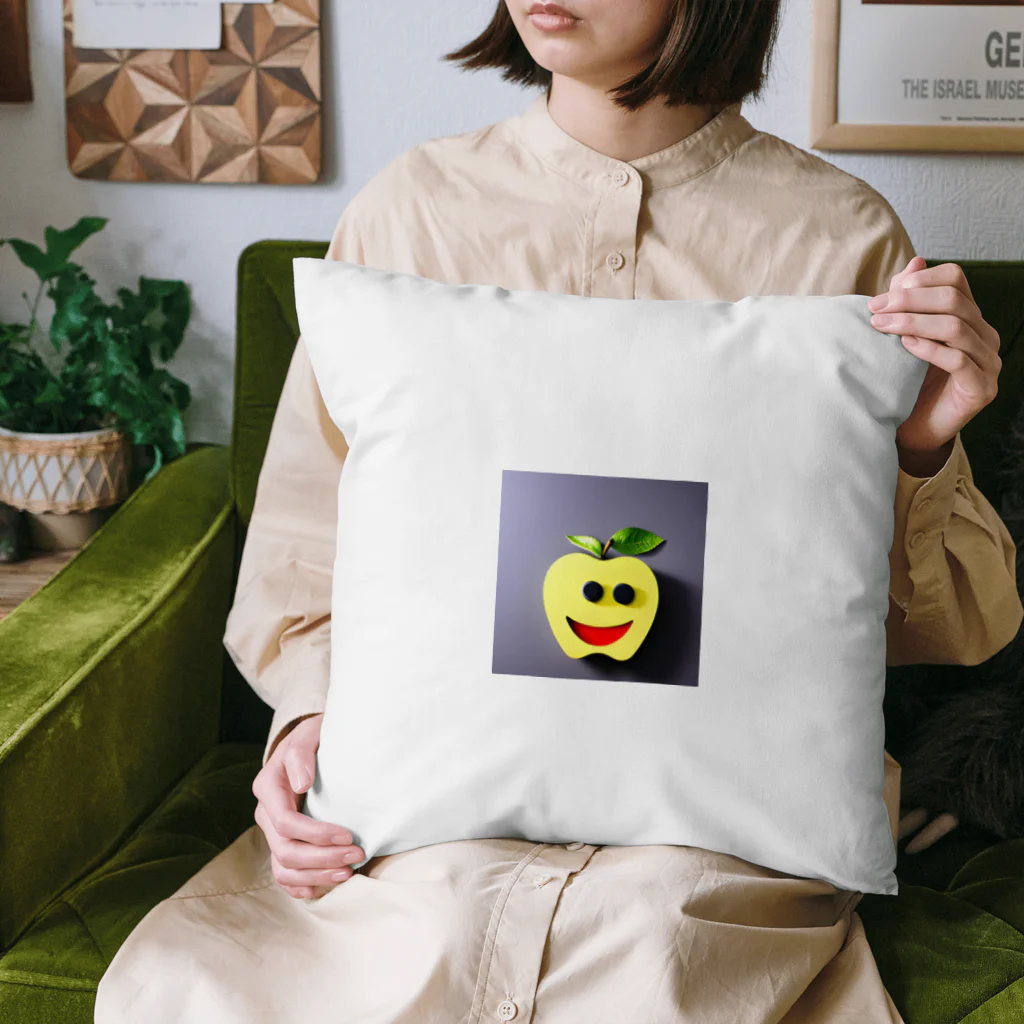 にゃーんの生きたリンゴ Cushion