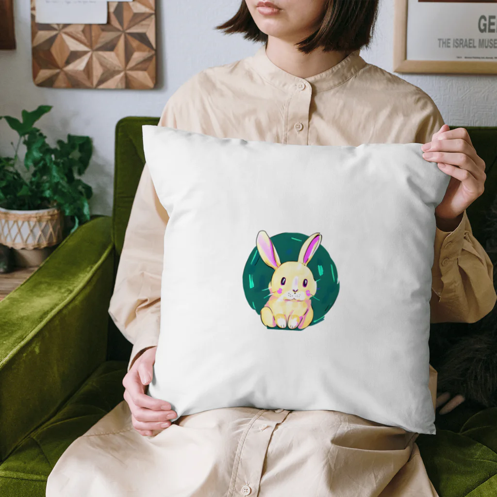 Haruharuのぼくうさぎのイラストグッズ Cushion