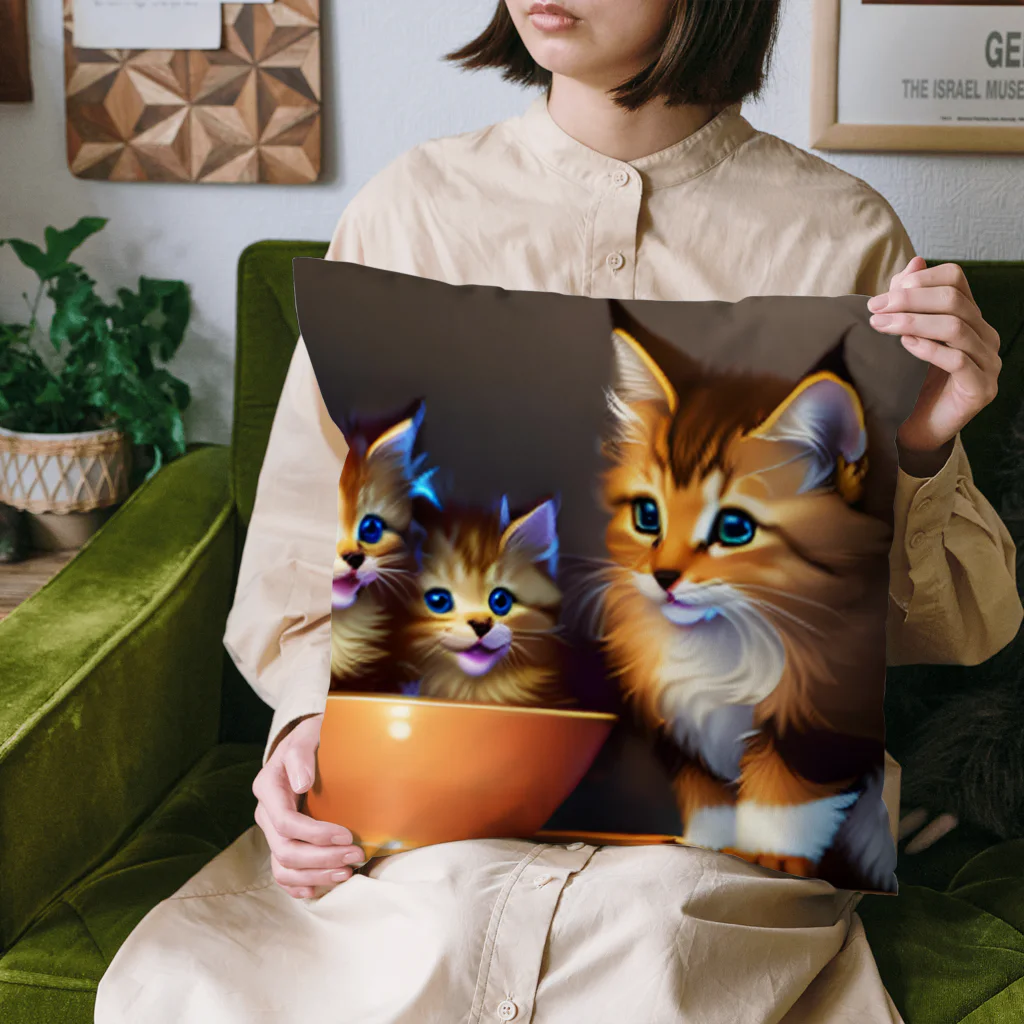 猫店の子猫の日常 Cushion