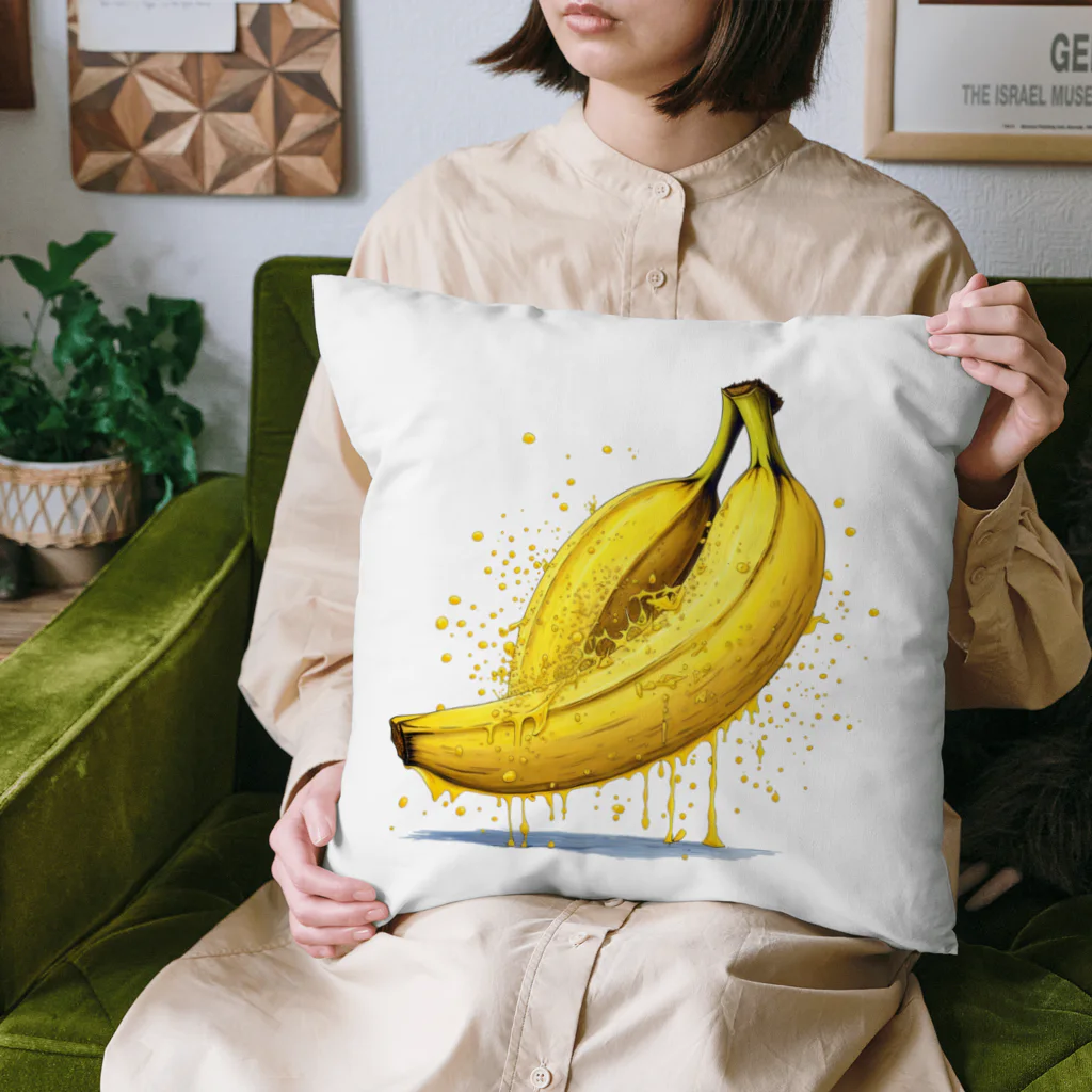 plusBeのバナナブリーズ Tシャツ Cushion