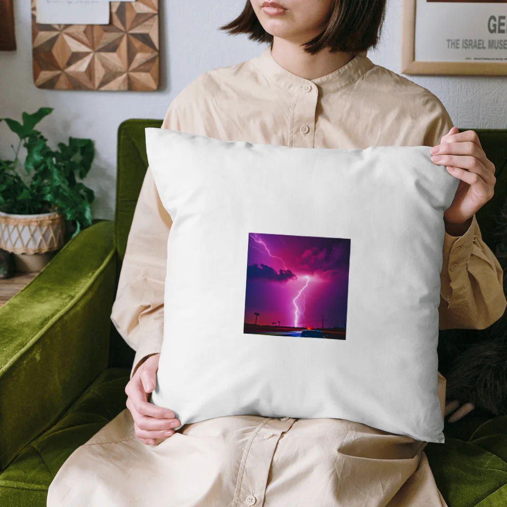 Sokhoの鮮やかでかっこいい雷グッズ Cushion