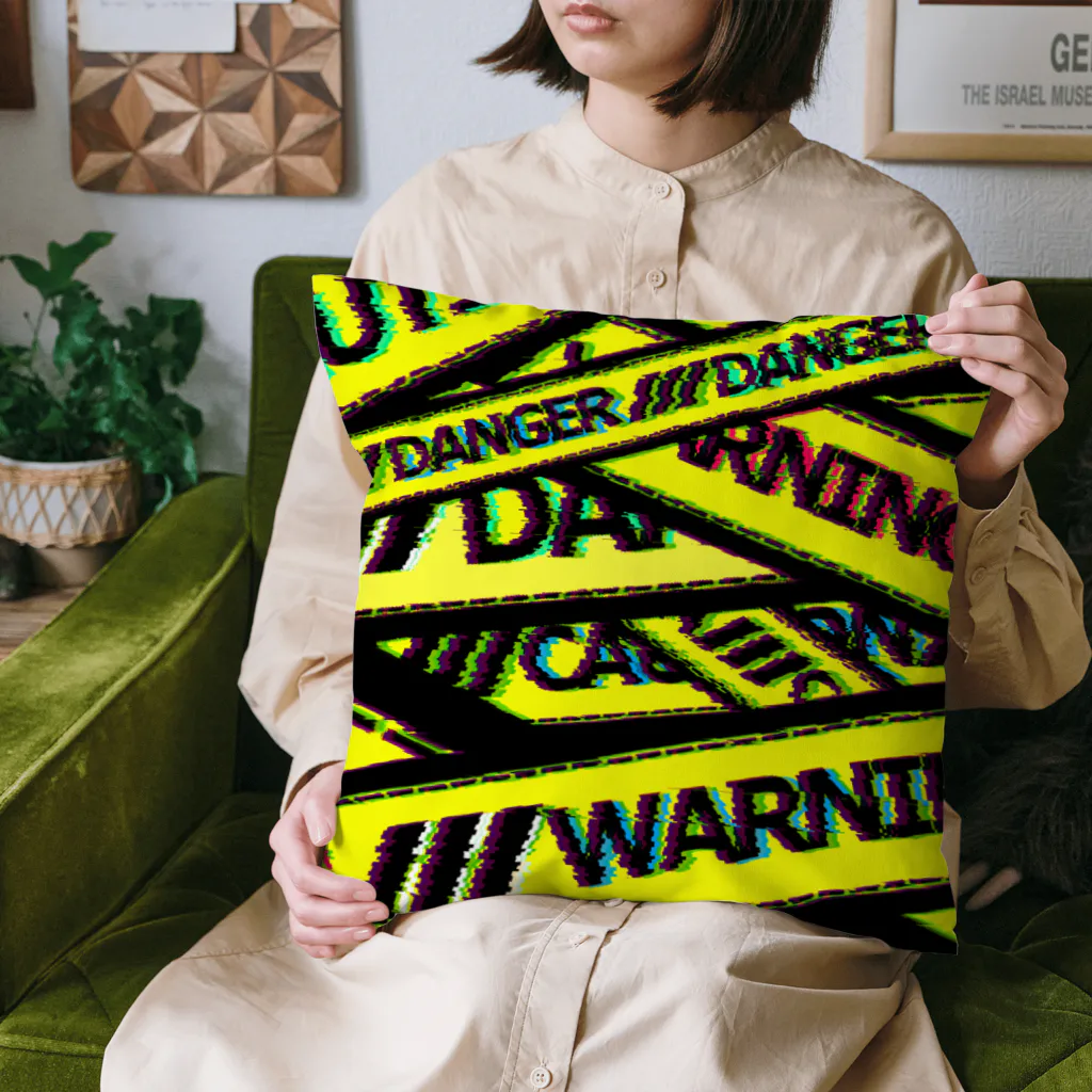 ken_ikedaのWarning caution Danger クッション