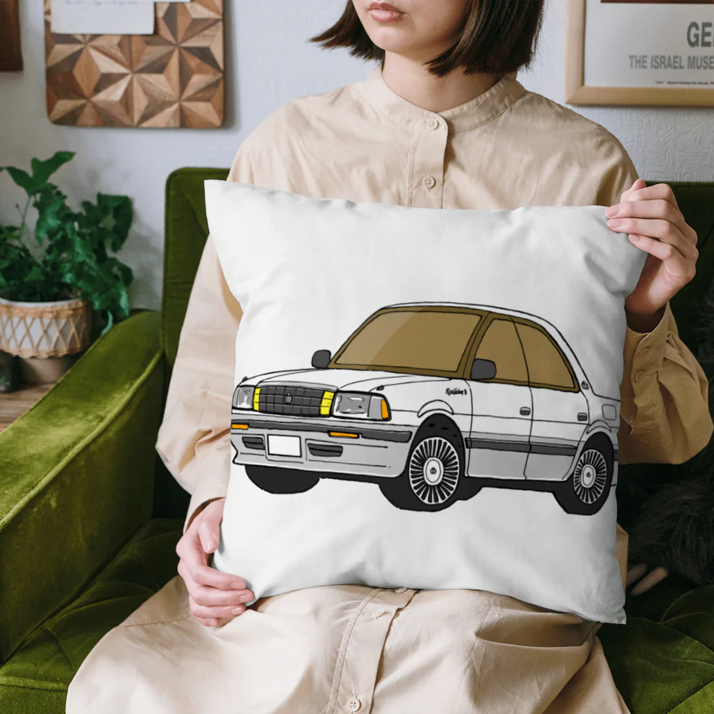 昭和レトロなエモいお店　          Showa retro emotional storeの【いつかはクラウン】 Cushion