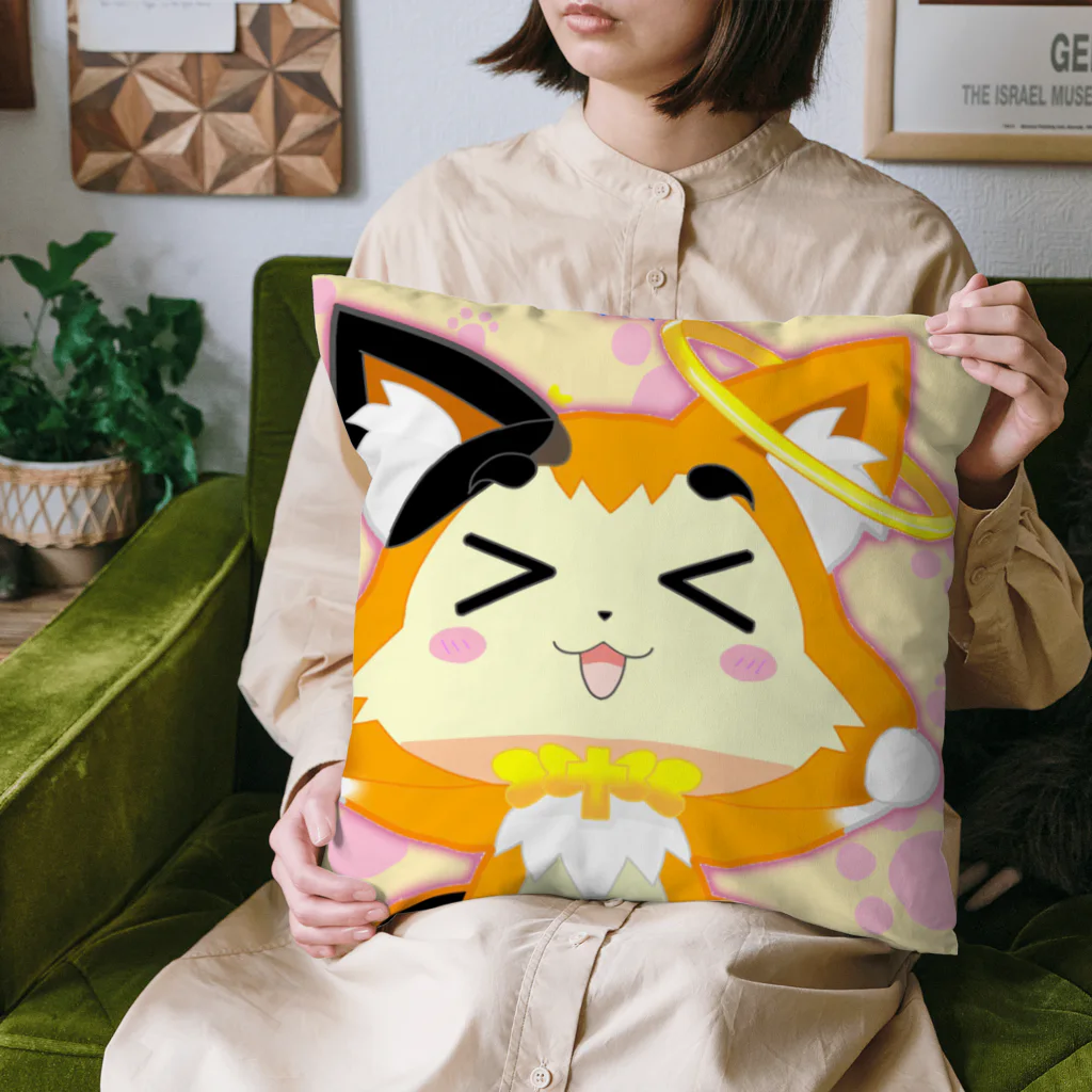 間寝きねこ🌳🐈 新人VTuberのビローン背景あり Cushion