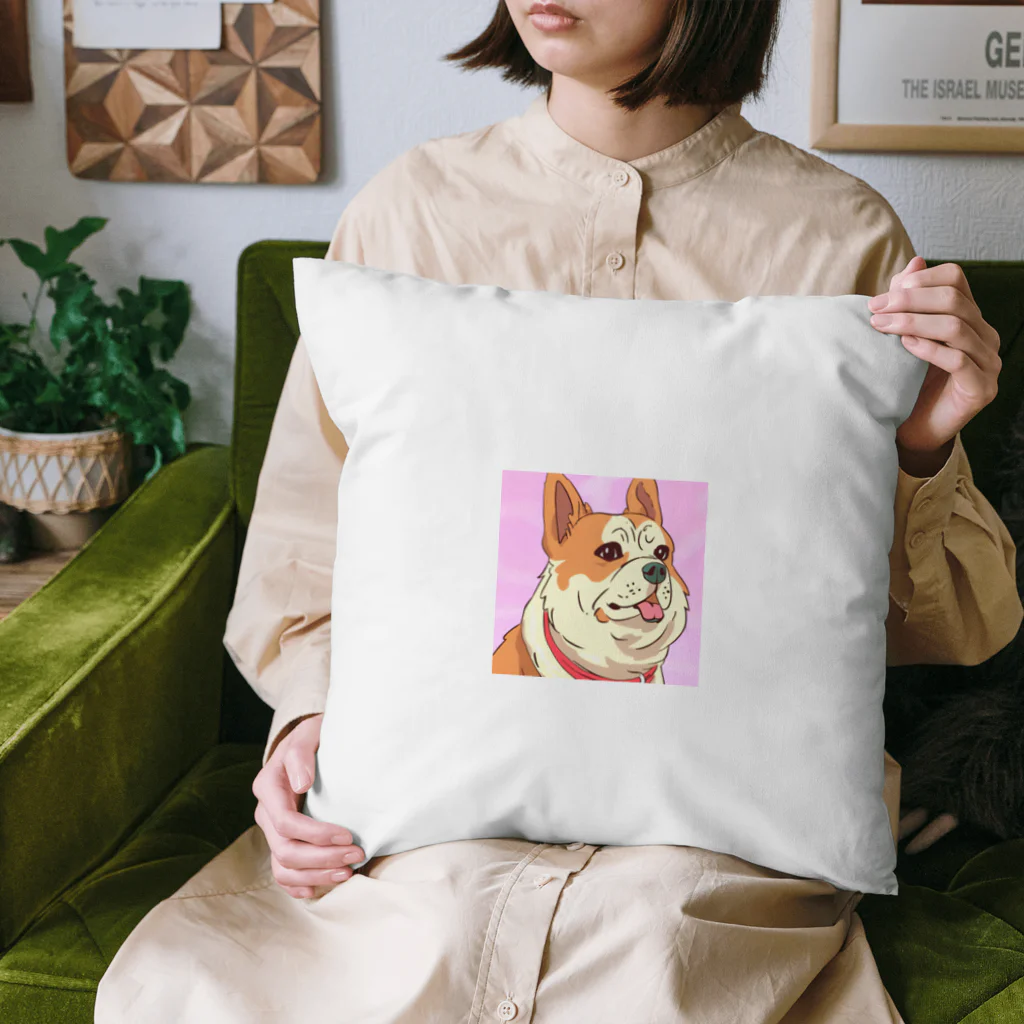 まさのお店の人懐こい犬 Cushion