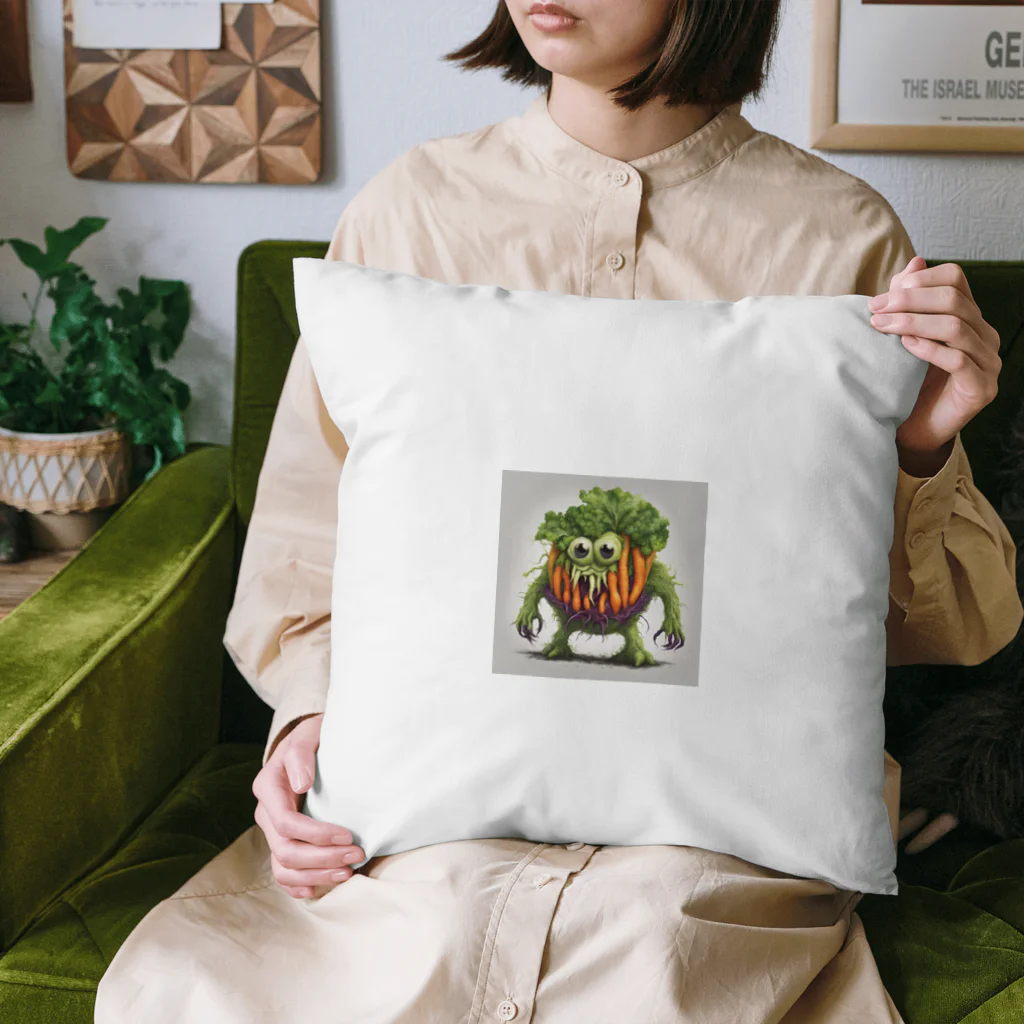 yasu_zatoの野菜の怪物 Cushion