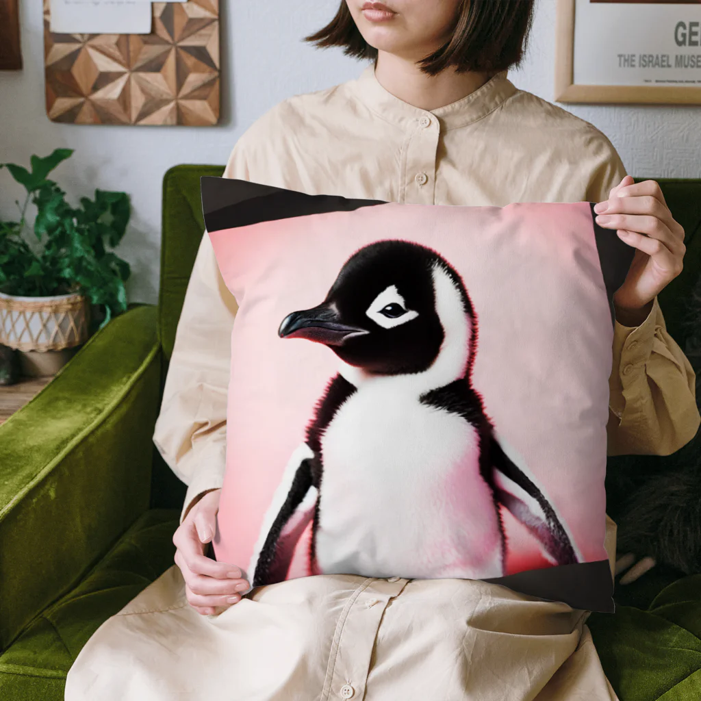 blackcofee12のペンギン赤ちゃん Cushion